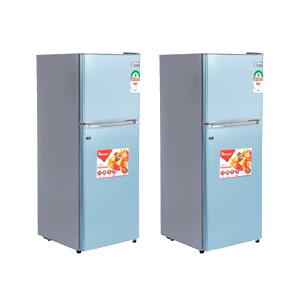 128 Liters 2 Door Direct Cool Fridge, Blue