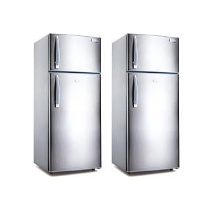 213 Liters 2 Door Direct Cool Fridge, Titan Silver
