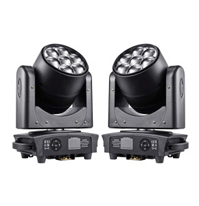 7x40W Zoom LED Moving Light with aura (Mini order 8pcs)