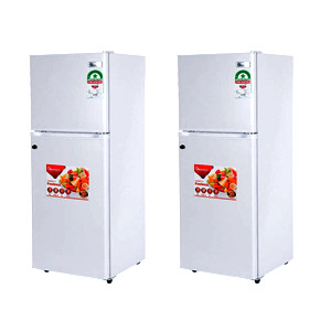 128 Liters 2 Door Direct Cool Fridge, White