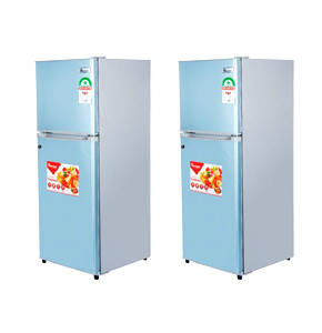 128 Liters 2 Door Direct Cool Fridge, Blue