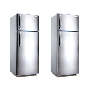 213 Liters 2 Door Direct Cool Fridge, Titan Silver