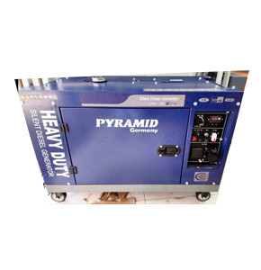20Kva 1Ph Pyramid Silent Diesel Generator with ATS – Blue Air-Cooled Heavy Duty Single Phase – Germany Technology