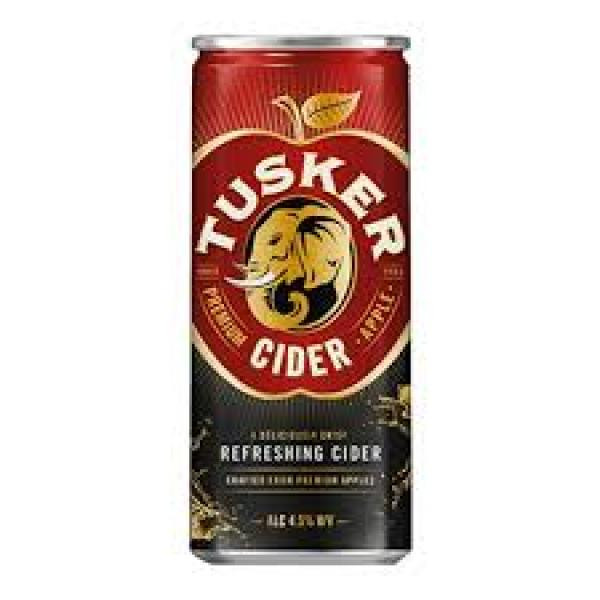 TUSKER CIDER CAN 500ML
