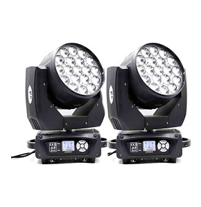 19x15W Zoom LED moving Wash with AURA effect