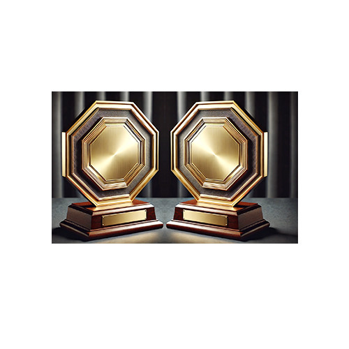 Octagon Award Gold