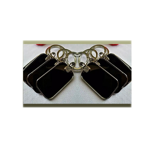 Round corner mettalic keyholder double sided