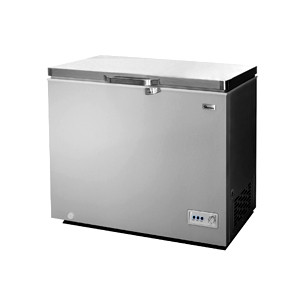 190 Liters Chest Freezer, Grey