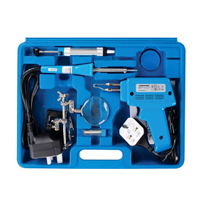 SILVERLINE SOLDERING GUN KIT 6PC 100W