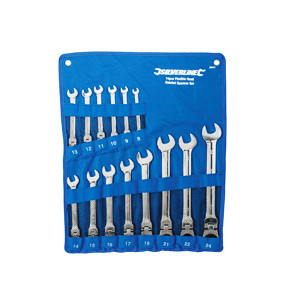 SPANNER RATCHET COMBINATION 14-PCS SET 8-24MM